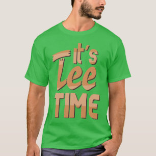 Cartoon "Het is T-shirt tijd" Golf