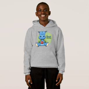 Cartoon Hippo Kinder trui