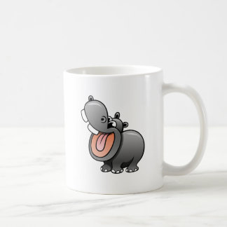 Cartoon Hippo Koffiemok
