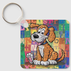 Cartoon Hond Sleutelhanger