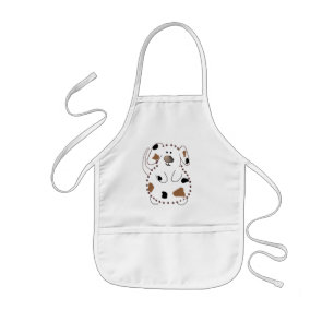Cartoon Hond Tshirts en geschenken Kinder Schort