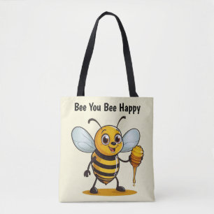 Cartoon Honey Bee Draagtas