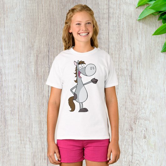 Cartoon Horse T-shirt