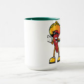 Cartoon hot peppers mok (Midden)