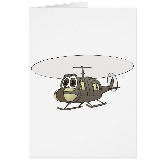 Cartoon Huey Helicopter (Devant)