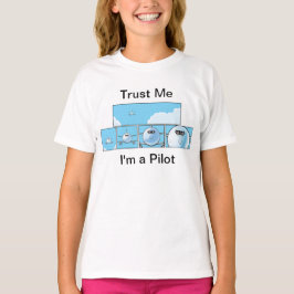 Cartoon Humor luchtvaart T-shirt