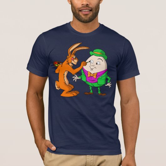Cartoon Humpty Dumpty T-shirt (Voorkant)