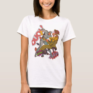 Cartoon illustratie tijdschriftenomslag T-shirt