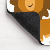 Cartoon Inhoud Lion mousepad Muismat (Hoek)