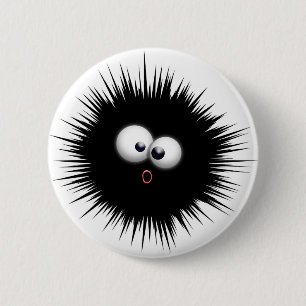 Cartoon Ink Splat Ronde Button 5,7 Cm