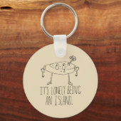 Cartoon Island Sleutelhanger (Voorkant)