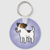 Cartoon Jack Russell Terrier Sleutelhanger (Voorkant)