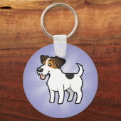 Cartoon Jack Russell Terrier Sleutelhanger (Voorkant)