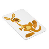 Cartoon Kangaroo Flexible Magnet voor het dumpen v Magneet (Rechterzijde)