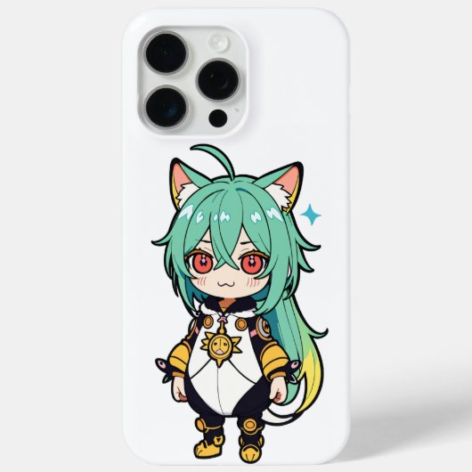 Cartoon karakter iPhone case (Achterkant)