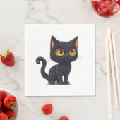 Cartoon kat 2 servet (Insitu)