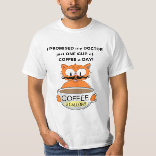 Cartoon Kat Señor Gato™ Reuzen Koffiekop Grappig T-shirt