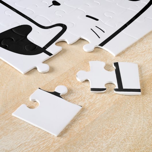 Cartoon katten en huisdieren legpuzzel (Zijkant)