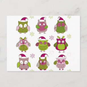 cartoon kerst schattige vector feestdagenkaart