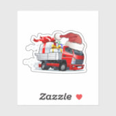 Cartoon kerst sticker (Vel)