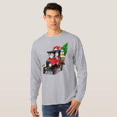 Cartoon kerst t-shirt (Voorkant volledig)