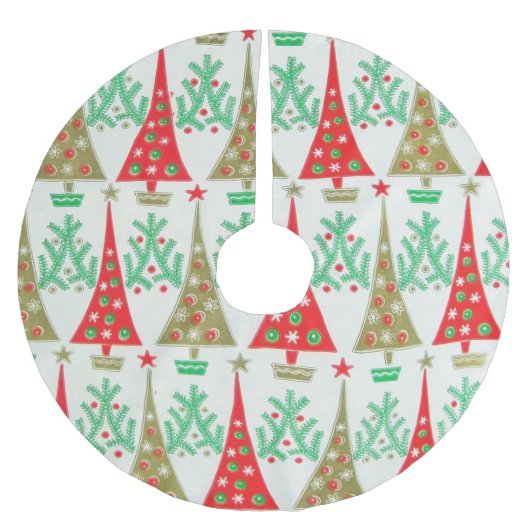 cartoon kerstboomrok 1950 kerstboom rok (Voorkant)