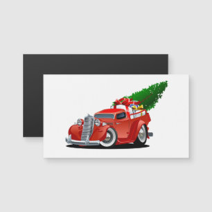 Cartoon kerstgroetkaart
