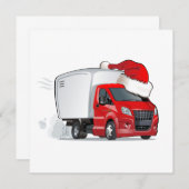 Cartoon kerstkaart (Voorkant / Achterkant)