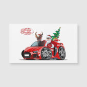 Cartoon kerstkaart (Voorkant)