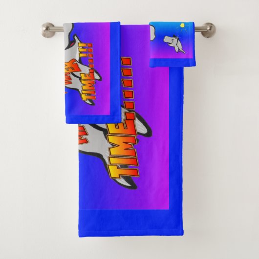 Cartoon keukendoekset zomertijd bad handdoek (Insitu)