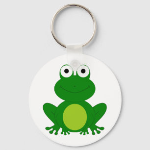 Cartoon kikker sleutelhanger