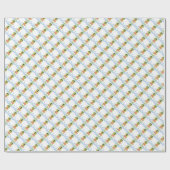 Cartoon Kikkikkervormig kikkervispapier Cadeaupapier (Vlak)