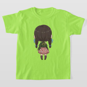 Cartoon kinder t-shirts – Anime design
