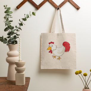 Cartoon Kip Tote Tas