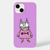 Cartoon Kitten Case-Mate iPhone Case (Achterkant)