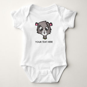 Cartoon Kitten Creeper Romper