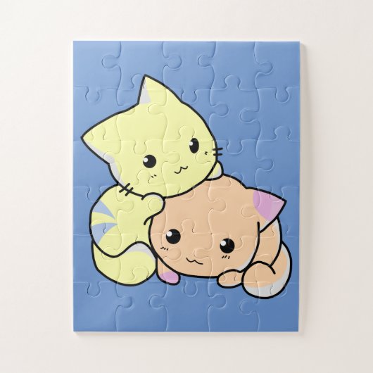 cartoon kittens puzzel (Verticaal)
