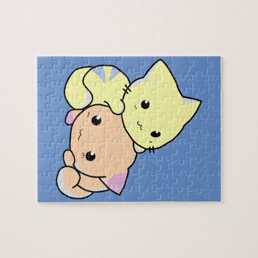 cartoon kittens puzzle (Horizontal)