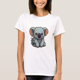 CARTOON KOALA BEER T-SHIRT
