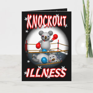 Cartoon Koala Boxer Obtenez une carte bien