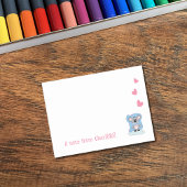 Cartoon Koala Kind Post-it Notes