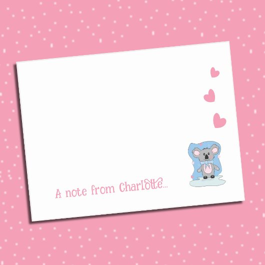 Cartoon Koala Kind Post-it Notes