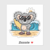Cartoon Koala Sticker (Vel)