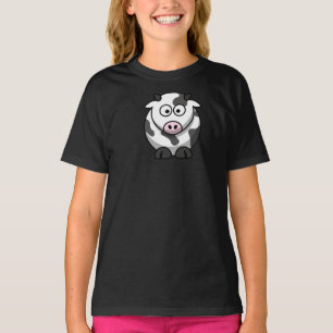 Cartoon Koe Girls T-Shirt