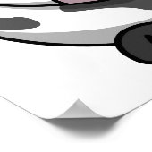 Cartoon Koe Poster (Hoek)