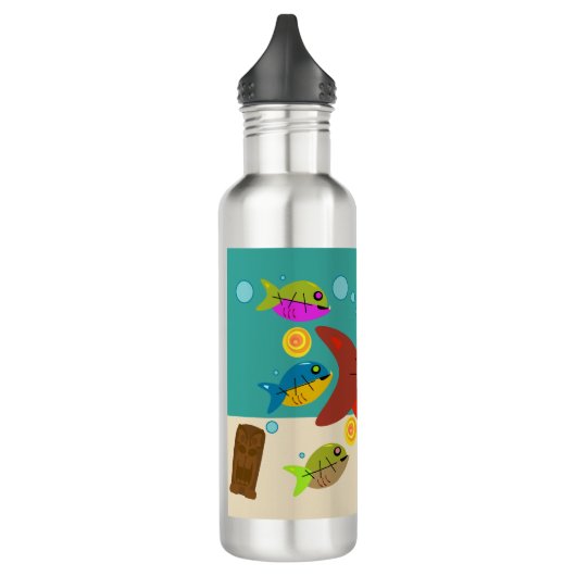  Cartoon - Koolvijvers Kunst Waterfles (Links)