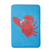 Cartoon krab badmat (Voorkant Verticaal)