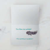 Cartoon Krill Carte de remerciements (Intérieur)