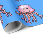 Cartoon kwallen cadeaupapier (Rol Hoek)