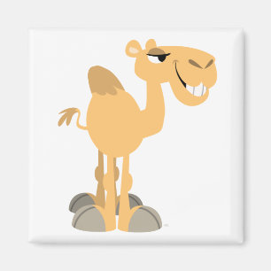 Cartoon lachen Camel Magnet Magneet
